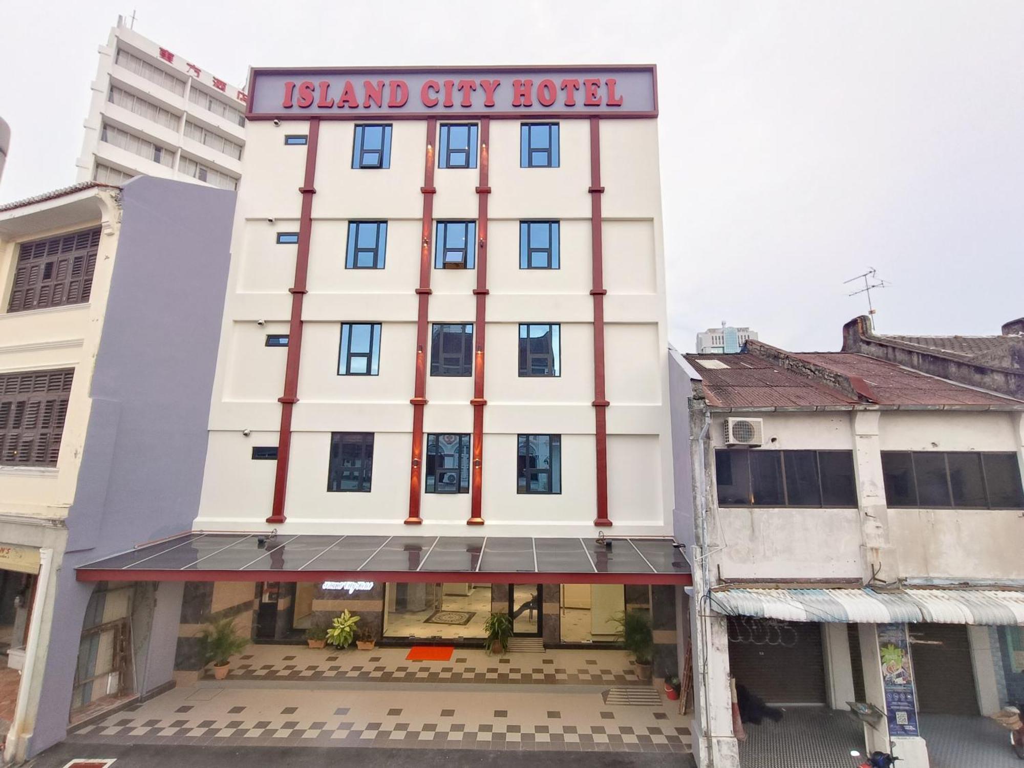 Capital O 90897 Island City Hotel George Town Buitenkant foto